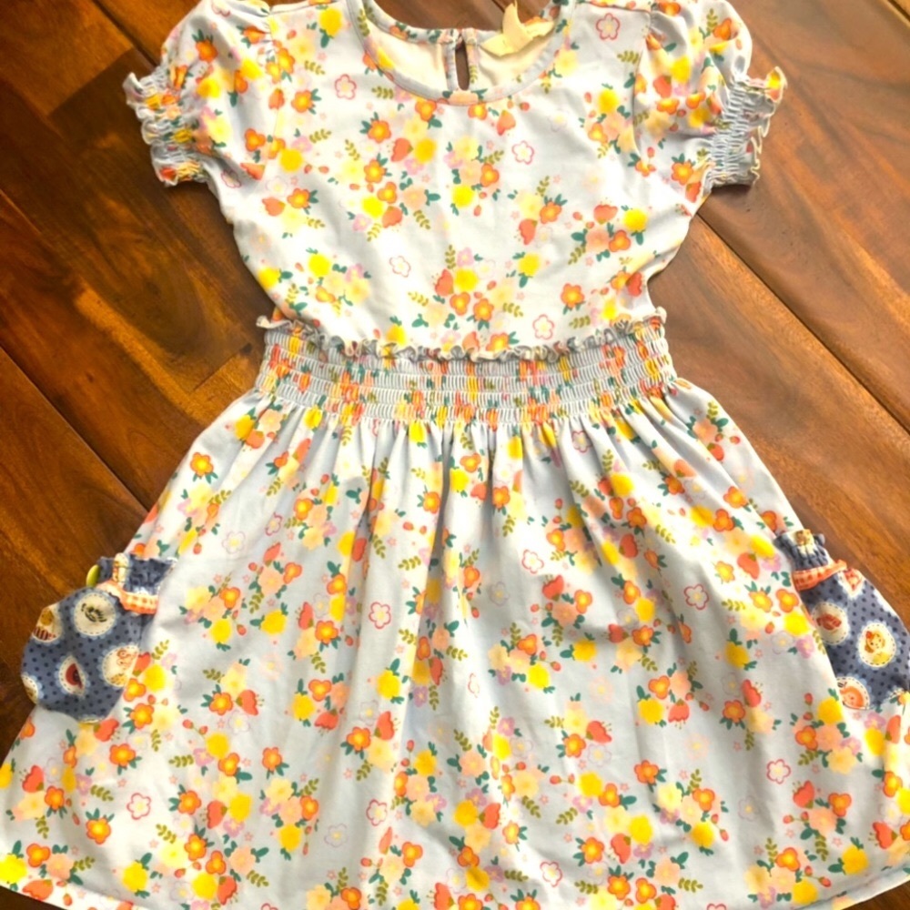 Matilda Jane Chaklboard Doodles Dress size 6